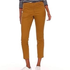 Pixie chino utility gold mustard color NWT